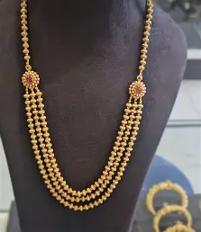 Gold Gundla Mala Beads Chain